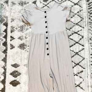 Vintage Light Grey Jumpsuit